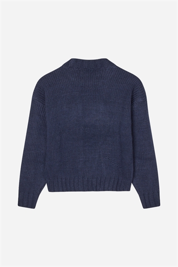 Mads Nørgaard Knitwear - Crash Tilonina - Deep Well/Nature Melange